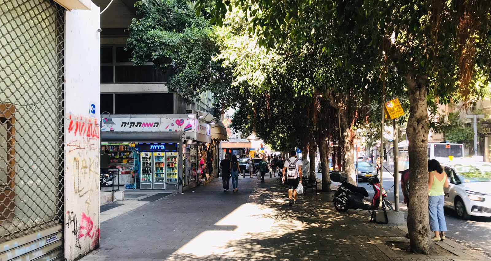 רחוב אלנבי, תל אביב. צילום: אביה בן דוד