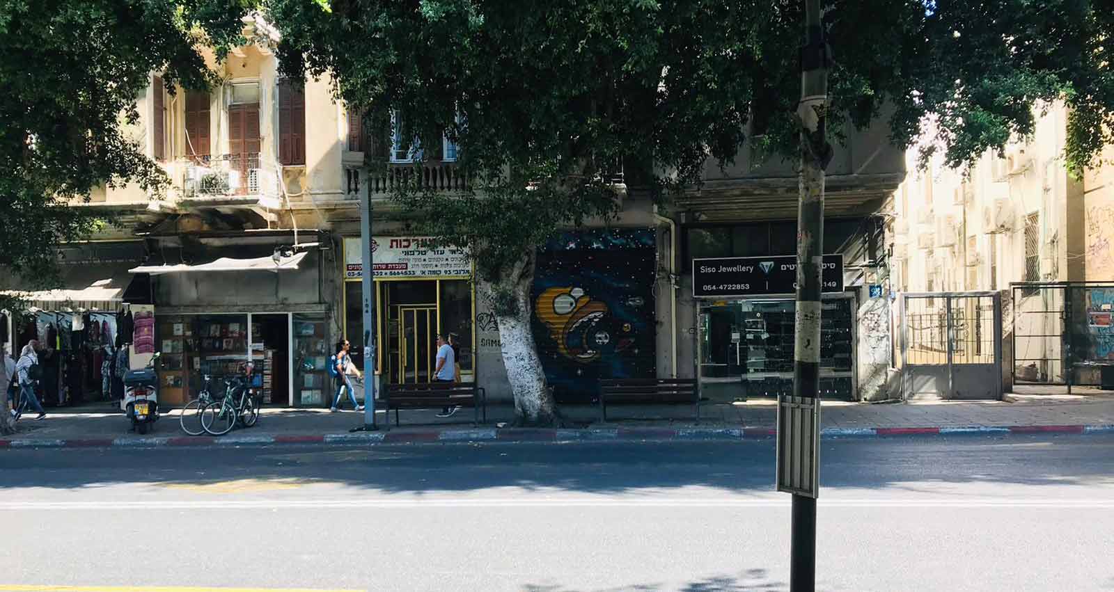 רחוב אלנבי, תל אביב. צילום אביה בן דוד