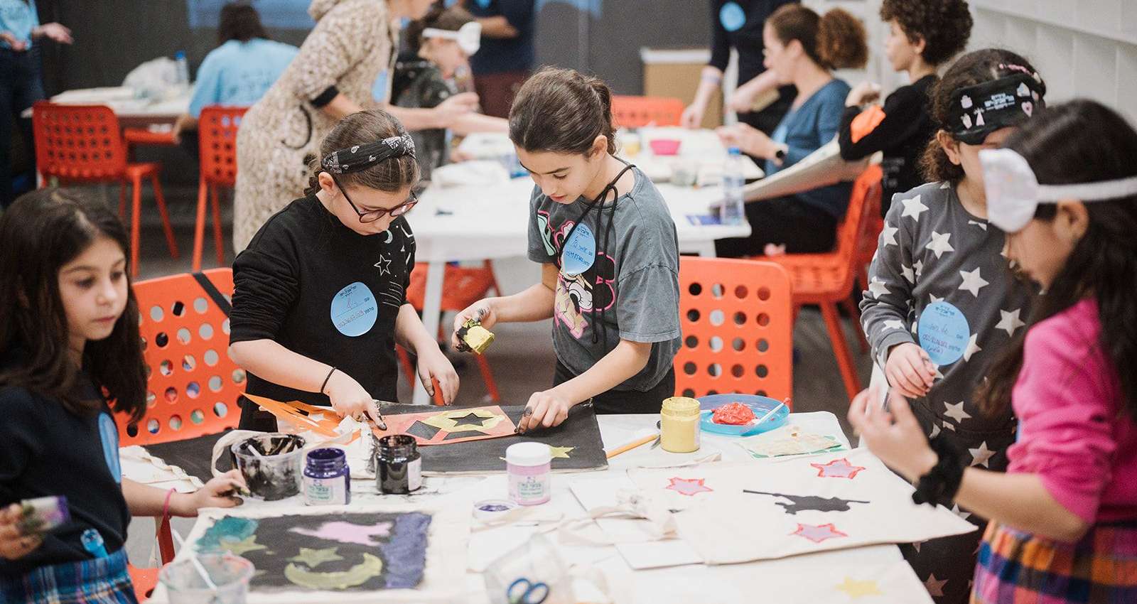 הפעילות בשבת בפיג'מה. צילום: בן קלמר