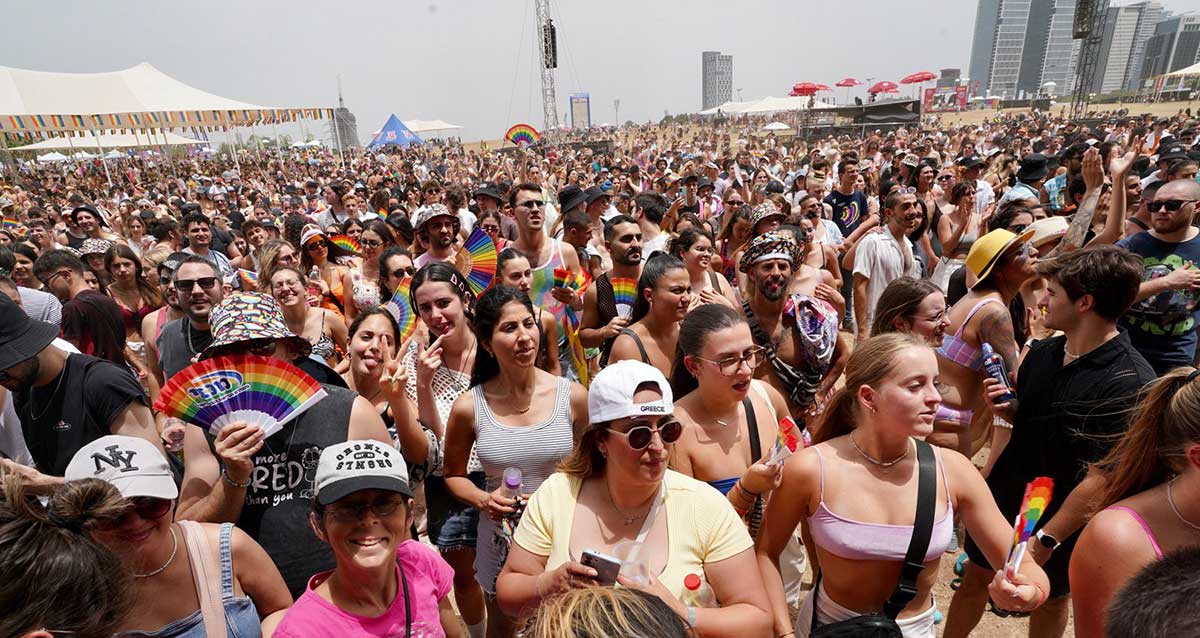 מסיבת גאווה. צילום: אילן ספירא, עיריית תל אביב-יפו