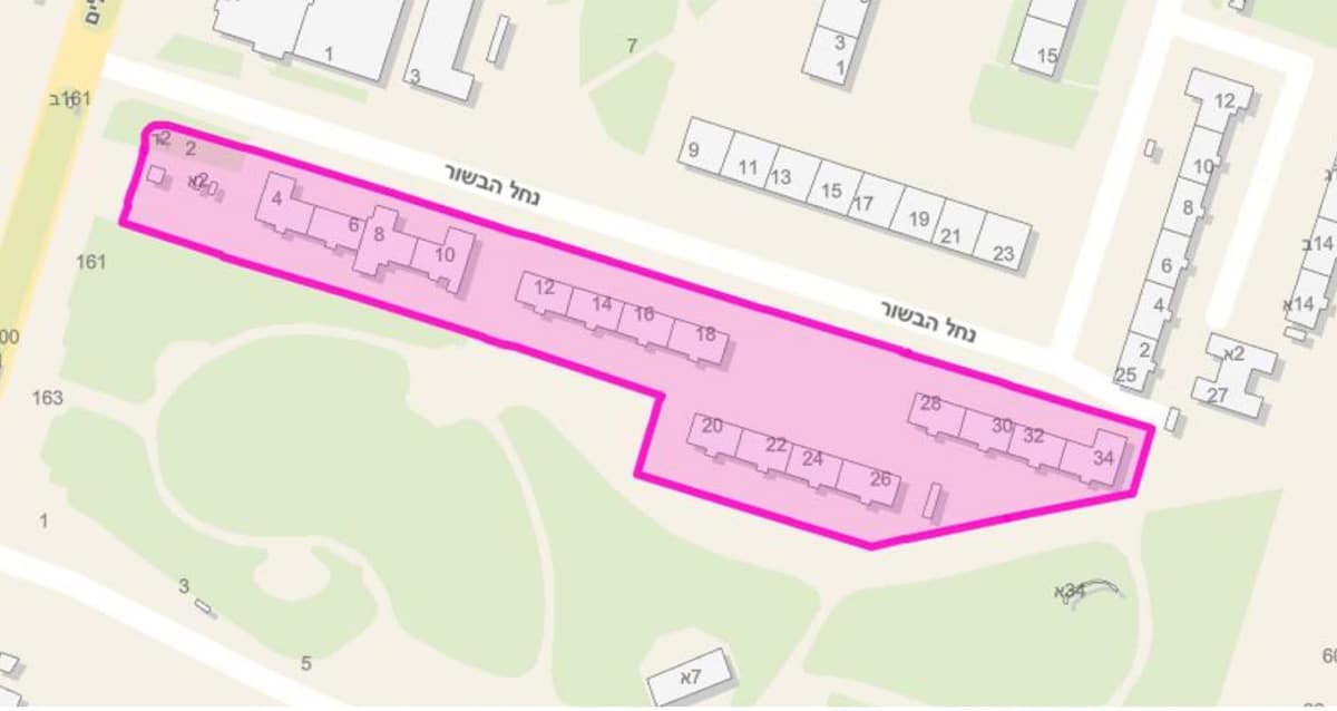 תכנית המתאר נחל הבשור (באדיבות: עיריית תל אביב)