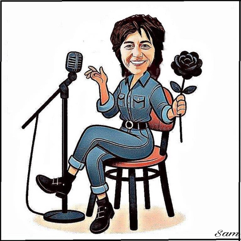 קורין אלאל. איור AI - שמואל אליעז