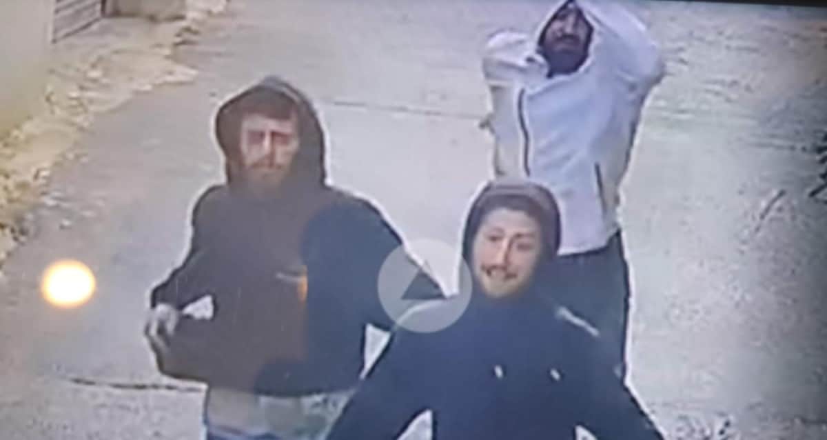 שלושת החשודים בתקיפת הנהגת ביפו. צילום: דוברות המשטרה